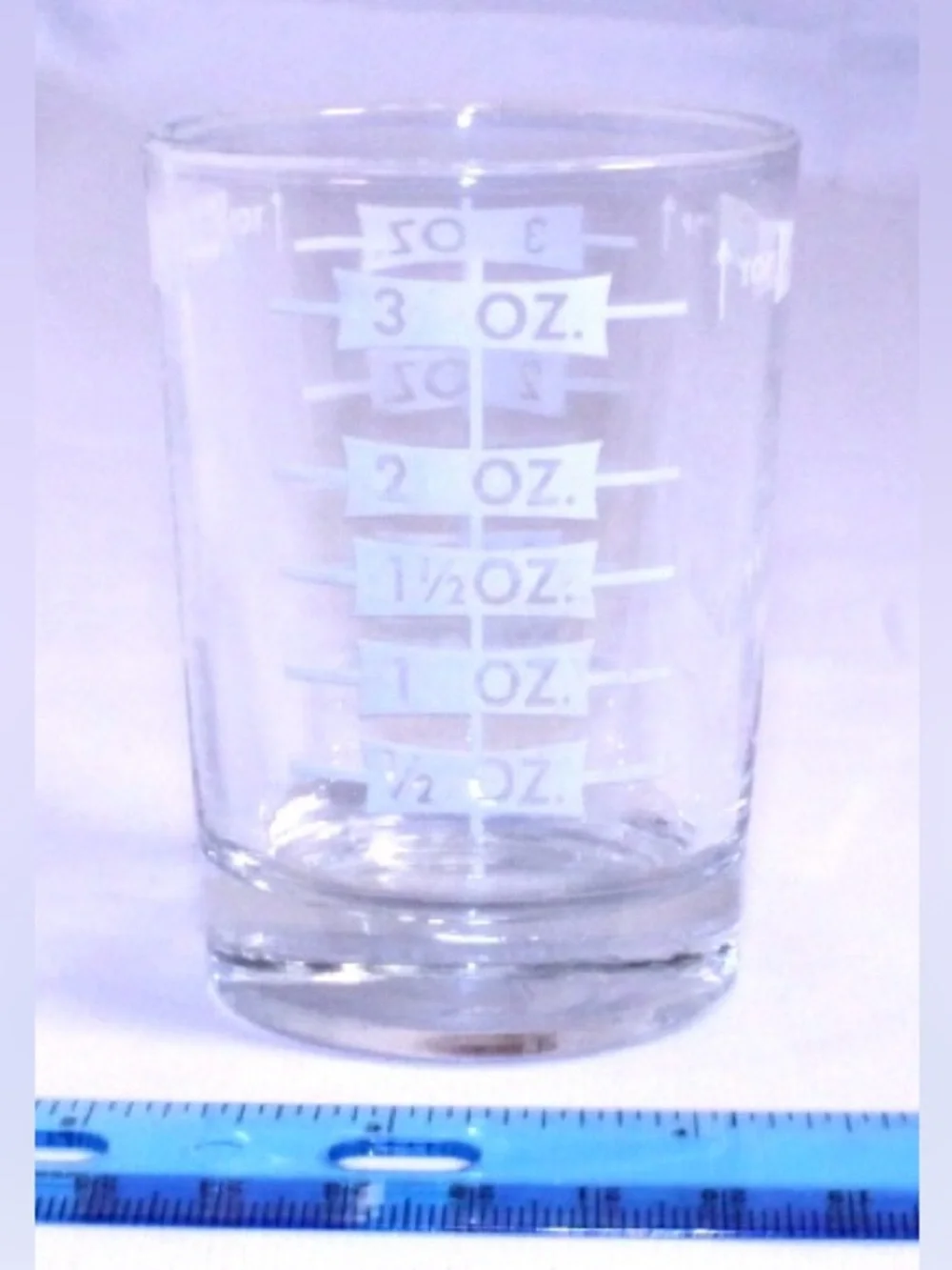 Clear Professional Measuring Glass - 4 oz - Libbey
